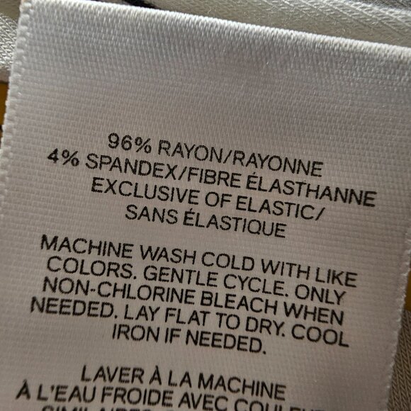 Express Striped High Low Strappy Dress Ruffle Detail Cutout Boho White Summer M - Picture 7 of 13